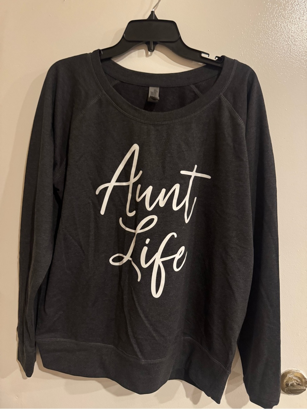 Aunt Life Short Sleeve Tee - Black